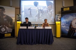 Дмитрий Ляховой, менеджер Breitling в Россиии и Елена Глызина, салон часов «Студия времени» Дмитрий Ляховой, менеджер Breitling в Россиии и Елена Глызина, салон часов «Студия времени»